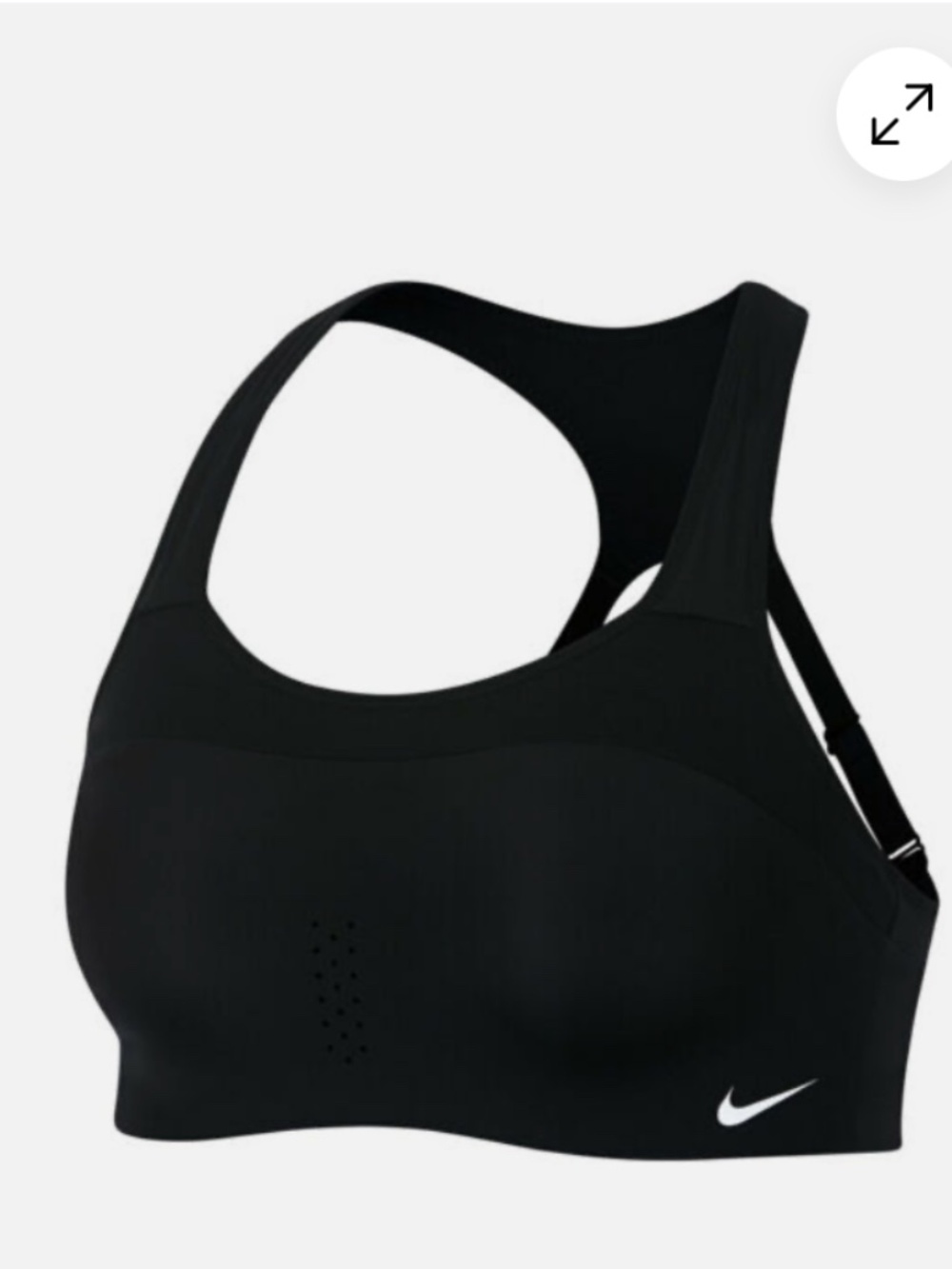 NWT nike dri fit high support black sports bra  * accepting offers